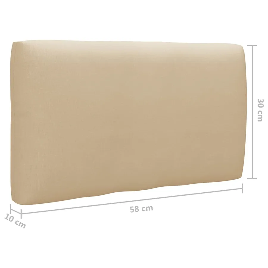 Canapé d'angle palette de jardin Bois de pin imprégné de blanc - 7