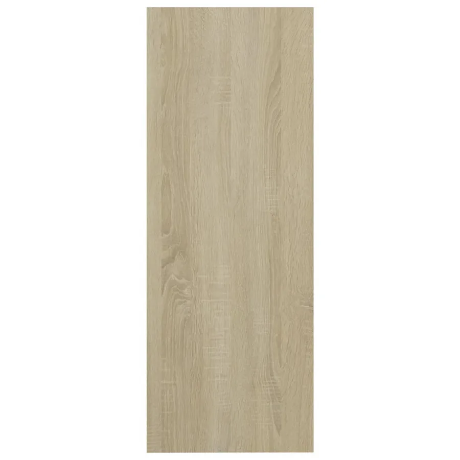 Table console chêne sonoma 78x30x80 cm bois d'ingénierie - 5