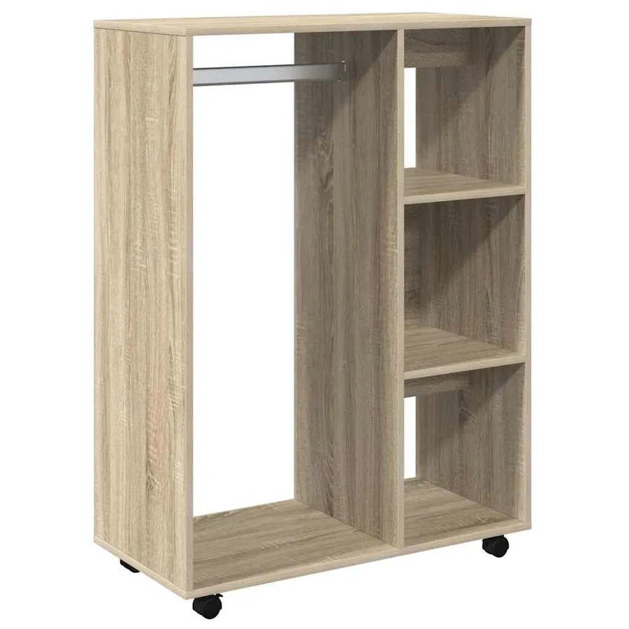 Garde-robe Chêne sonoma 80x40x110 cm Bois d’ingénierie - 2