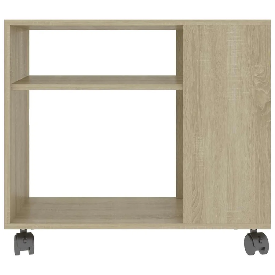 Table d'appoint Chêne sonoma 70x35x55 cm Bois d'ingénierie - 4