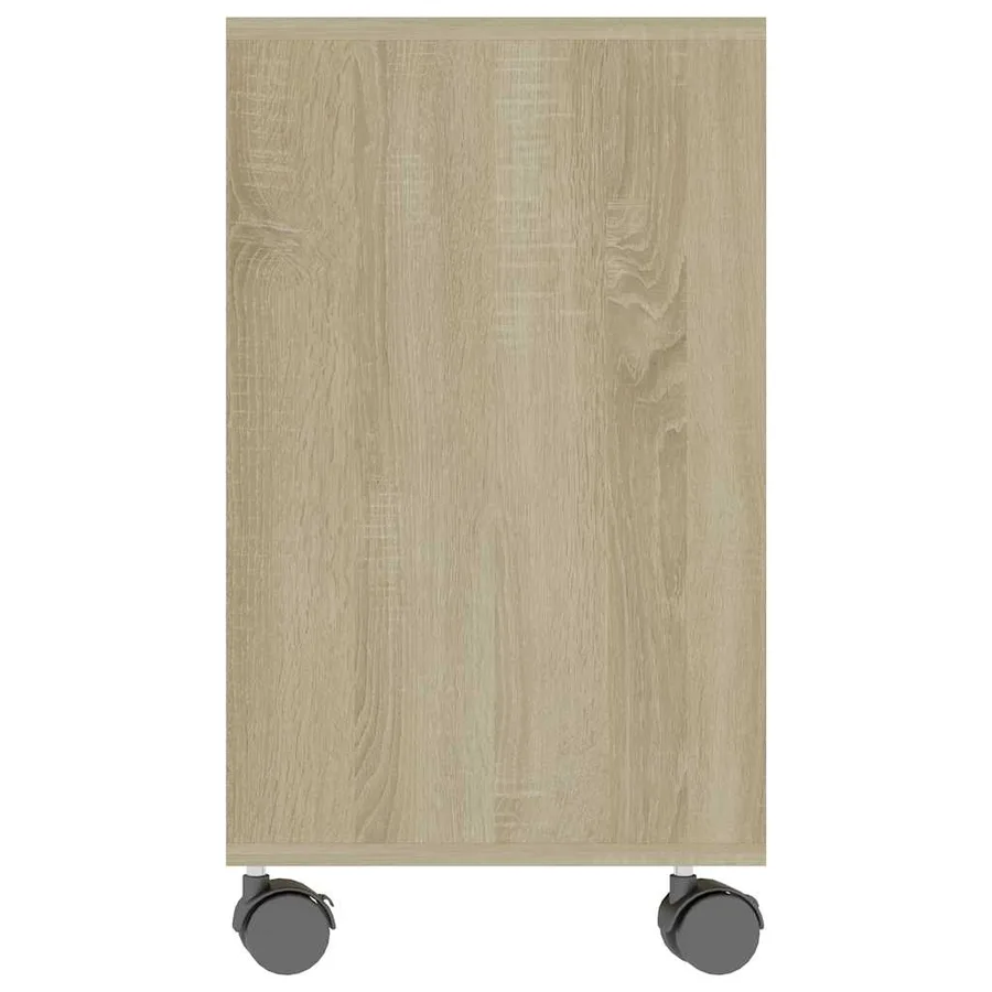 Table d'appoint Chêne sonoma 70x35x55 cm Bois d'ingénierie - 5