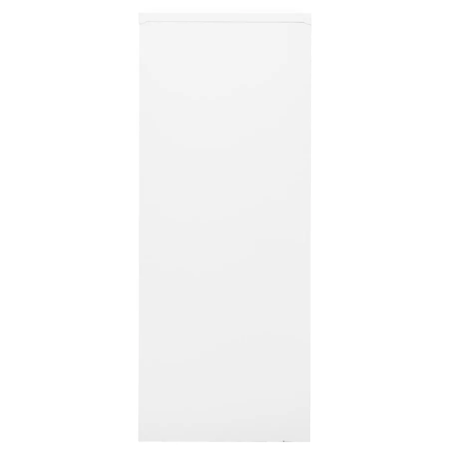 Armoire de bureau Blanc 90x40x102 cm Acier - 3
