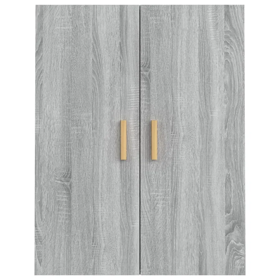 Armoire murale suspendue Sonoma gris 69,5x34x90 cm - 6