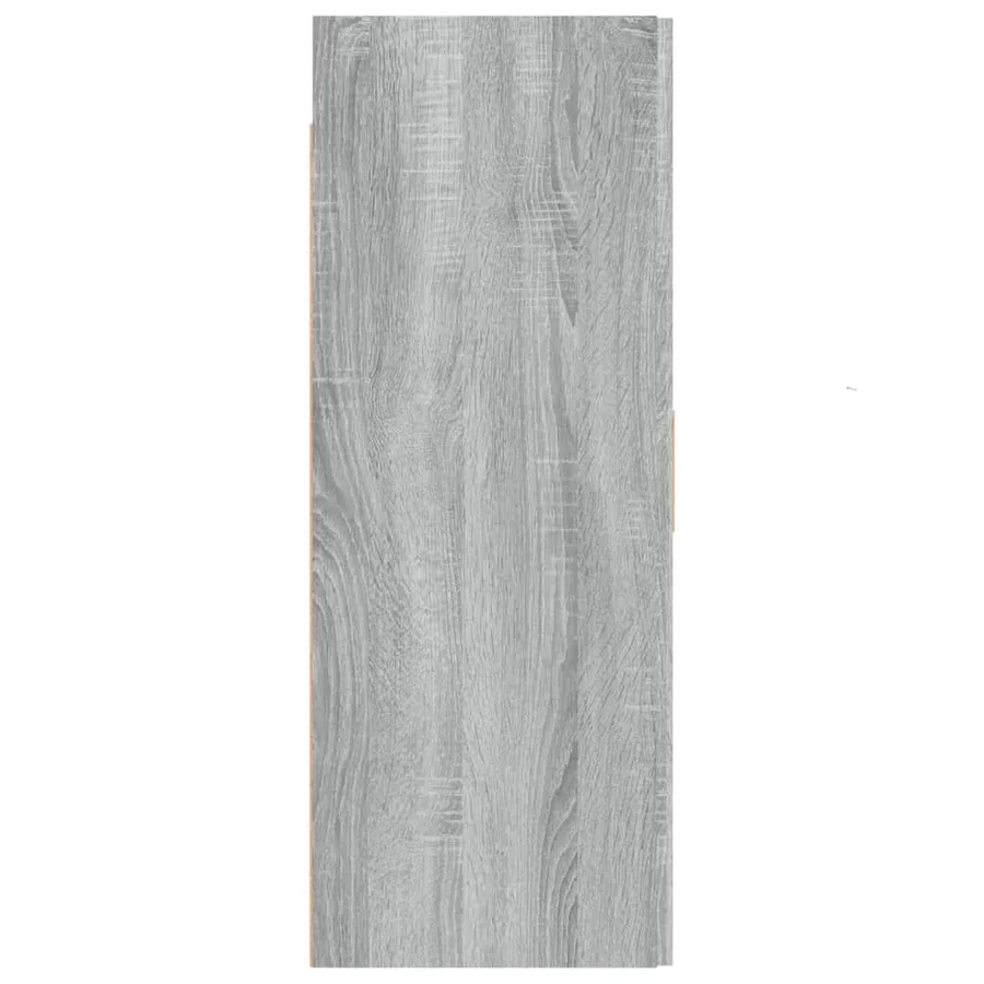 Armoire murale suspendue Sonoma gris 69,5x34x90 cm - 7