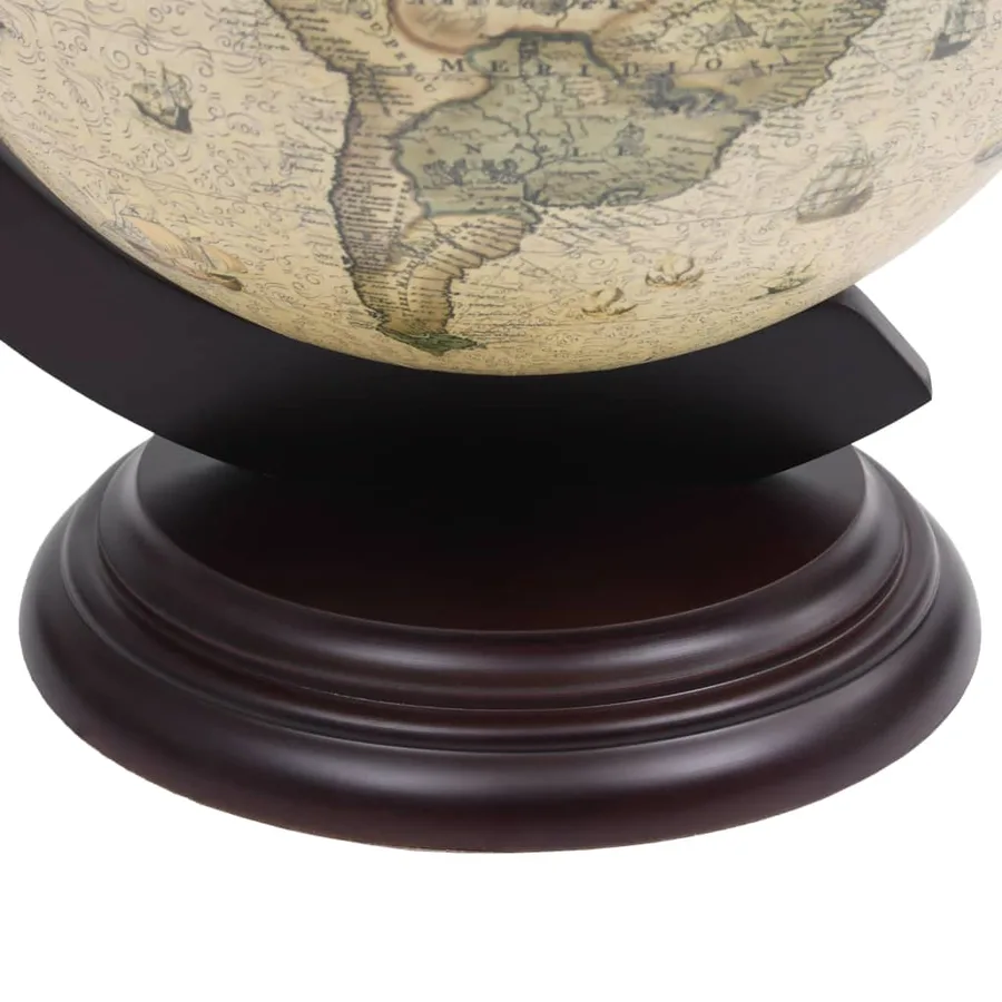 Support de vin globe de dessus de table Bois d'eucalyptus Vert - 7
