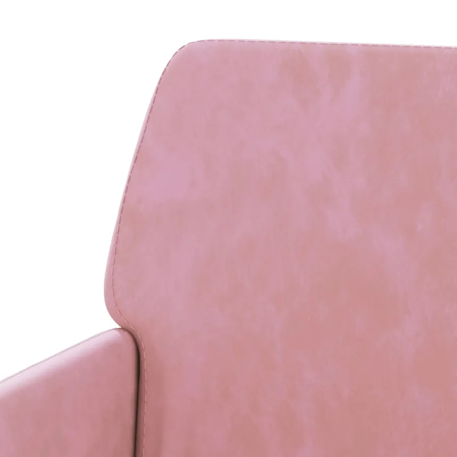 Banc Rose 108x79x79 cm Velours - 6