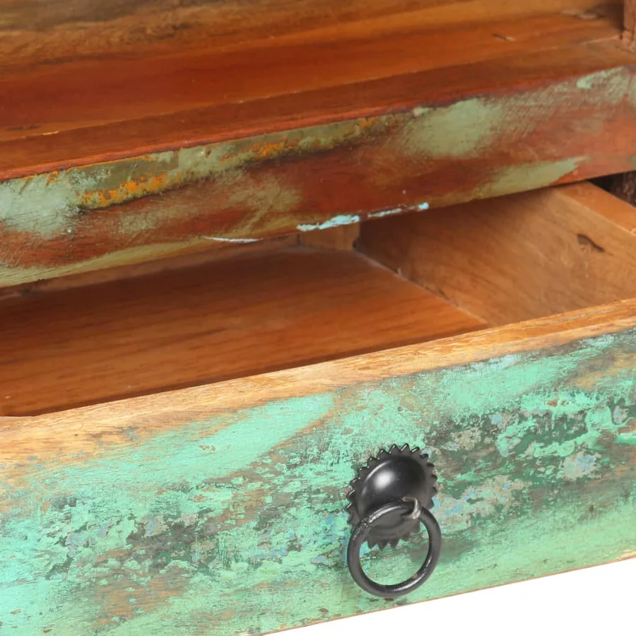 Meuble TV 117x30x41 cm Bois de récupération massif - 6