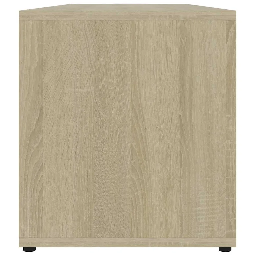 Meuble TV Chêne sonoma 120x34x37 cm Bois d’ingénierie - 8