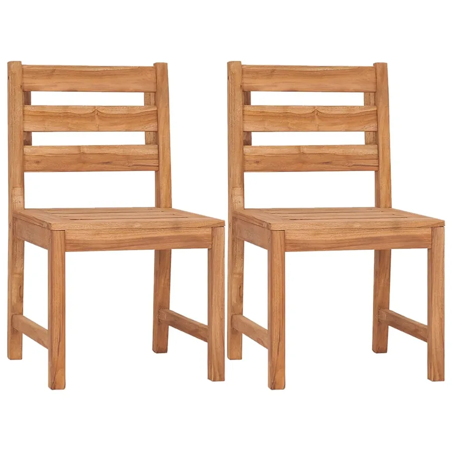 Ensemble à manger de jardin 3 pcs Bois de teck massif - 4