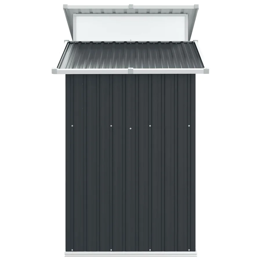 Abri de jardin Anthracite 270x130x208,5 cm Acier galvanisé - 5