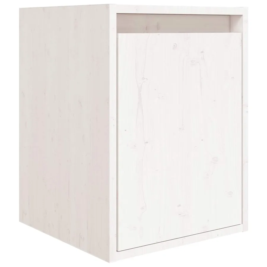 Meubles TV 6 pcs Blanc Bois massif de pin - 7