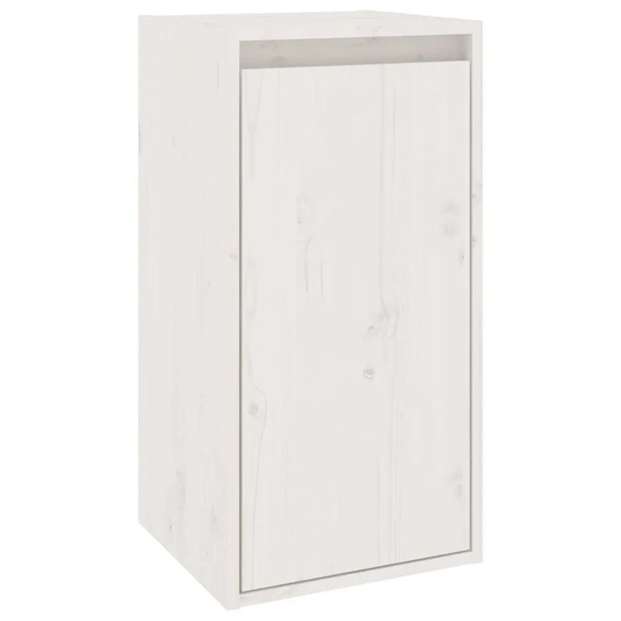 Meubles TV 6 pcs Blanc Bois massif de pin - 9
