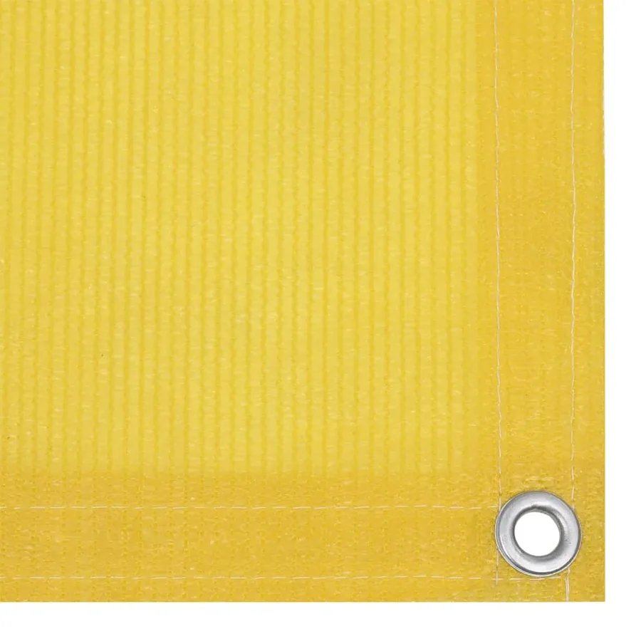 Écran de balcon Jaune 90x300 cm PEHD - 2