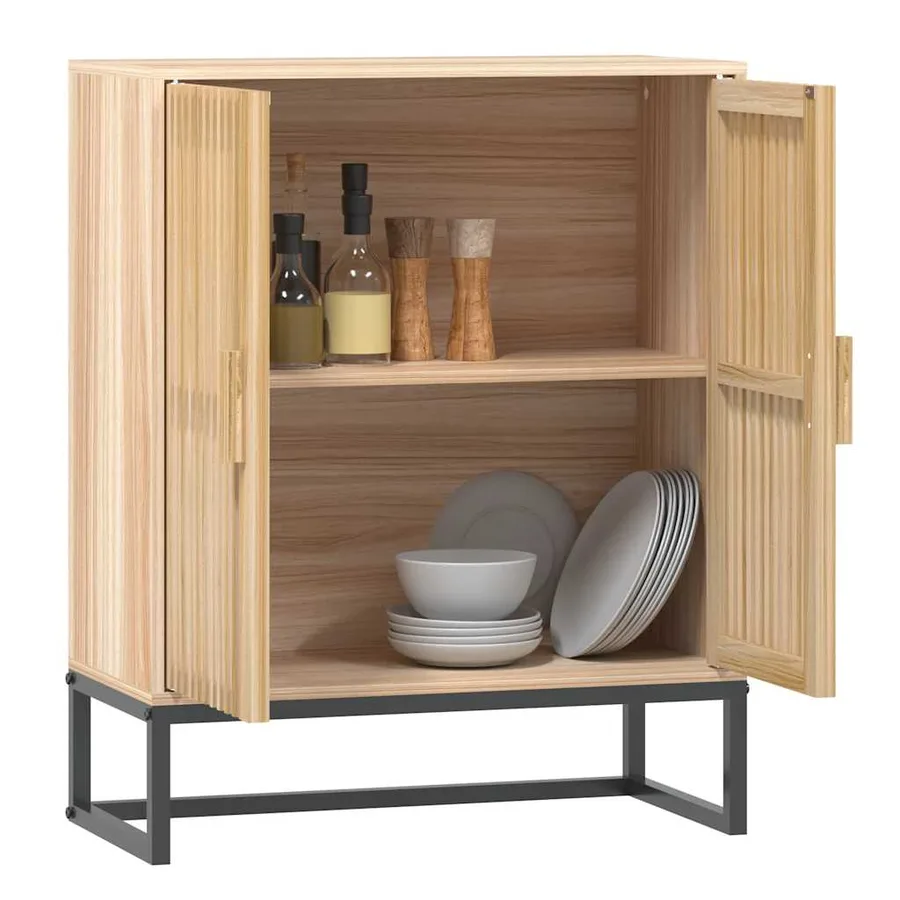 Buffet 60x30x75 cm bois d'ingénierie - 3