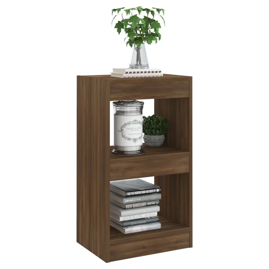 Bibliothèque/Séparateur de pièce Chêne Marron 40x30x72 cm - 6