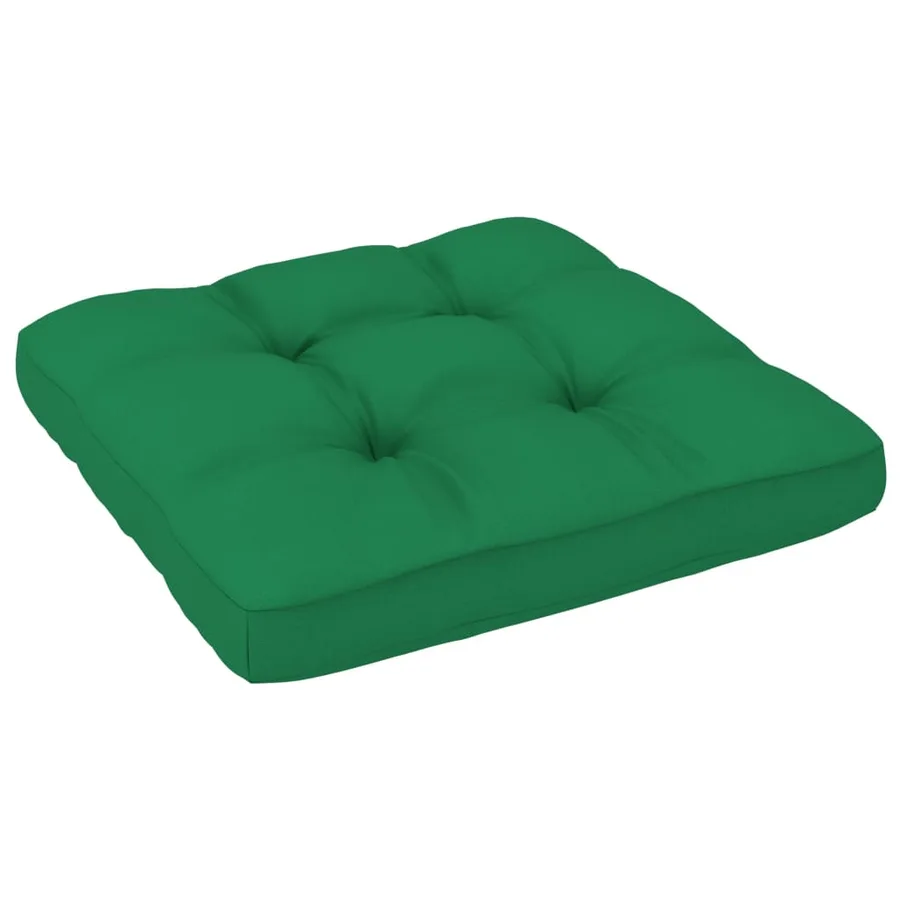 Pouf palette de jardin Bois de pin imprégné de blanc - 6