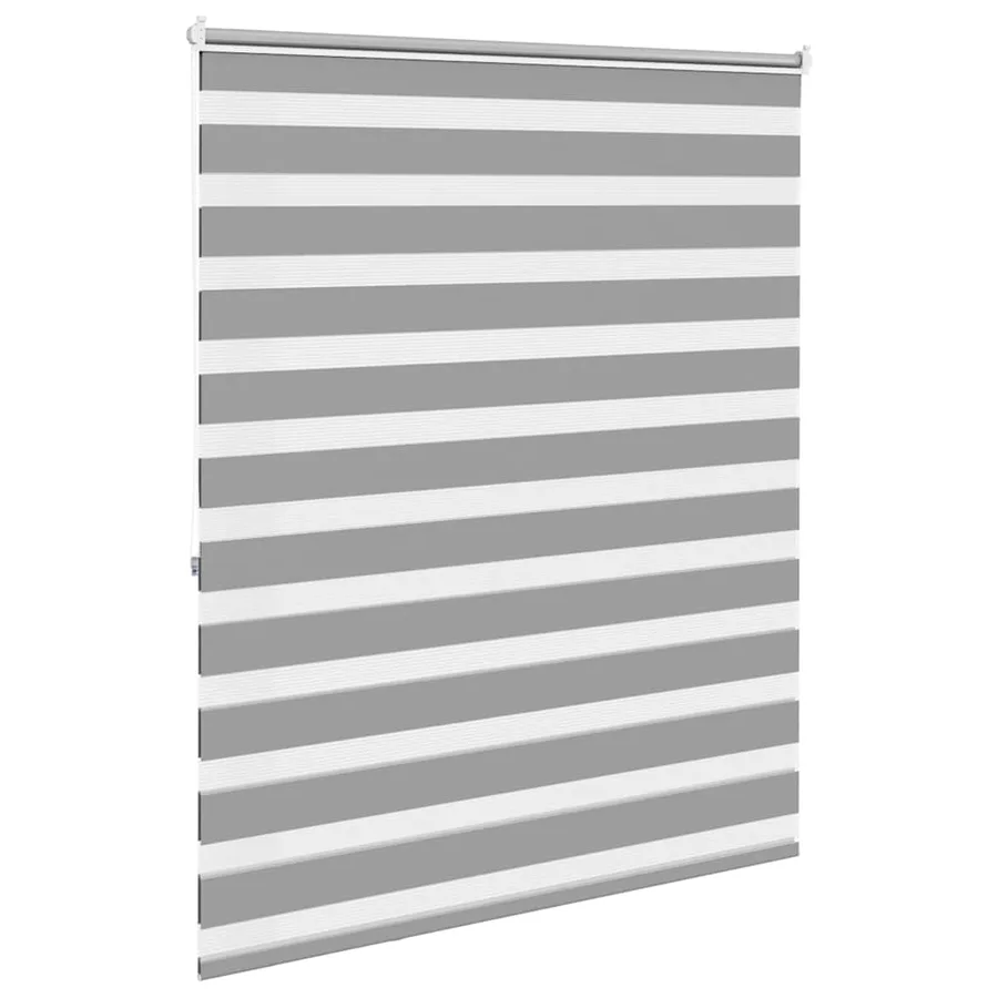 Store vénitien Zebra 140,9 x 175 cm, largeur du tissu 136,7 cm, gris - 4