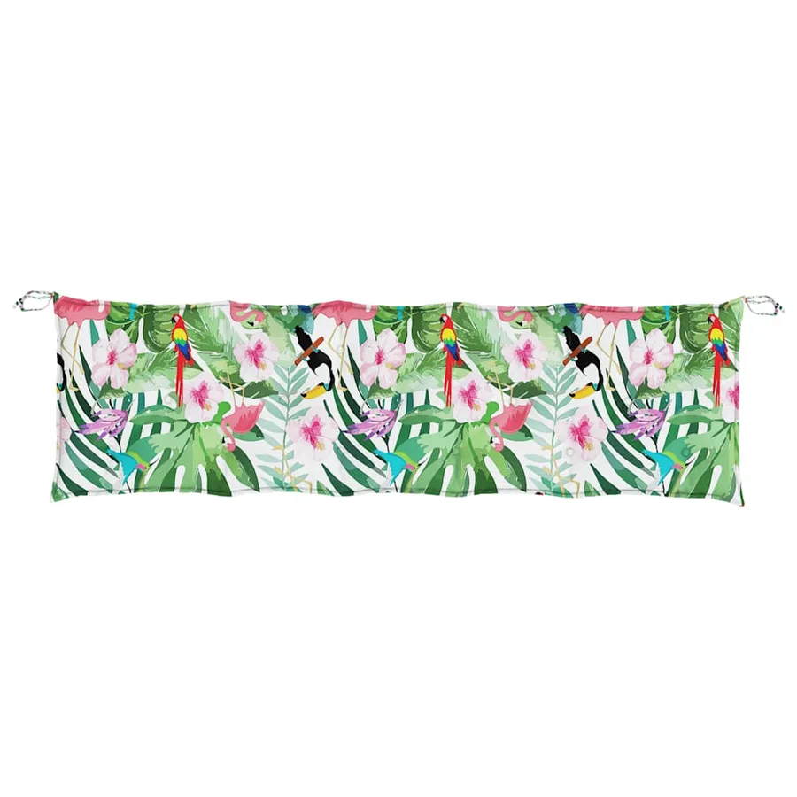 Coussins de banc de jardin lot de 2 multicolore tissu Oxford - 6