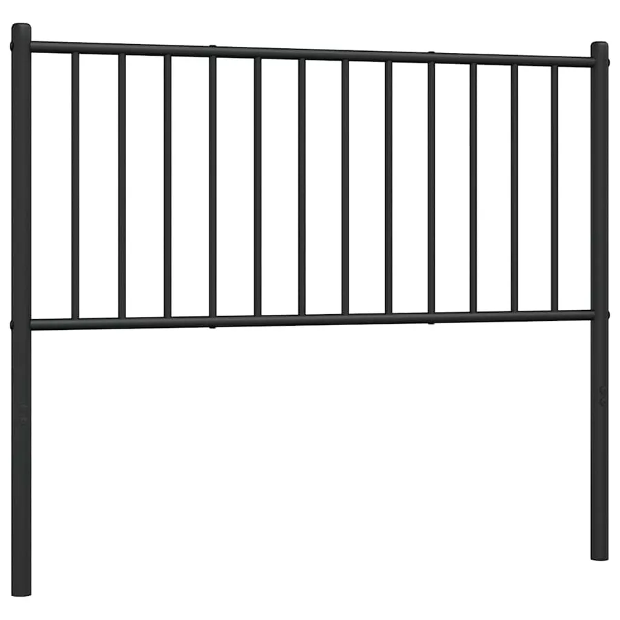 Tête de lit de remplacement métal noir 100 cm - 2