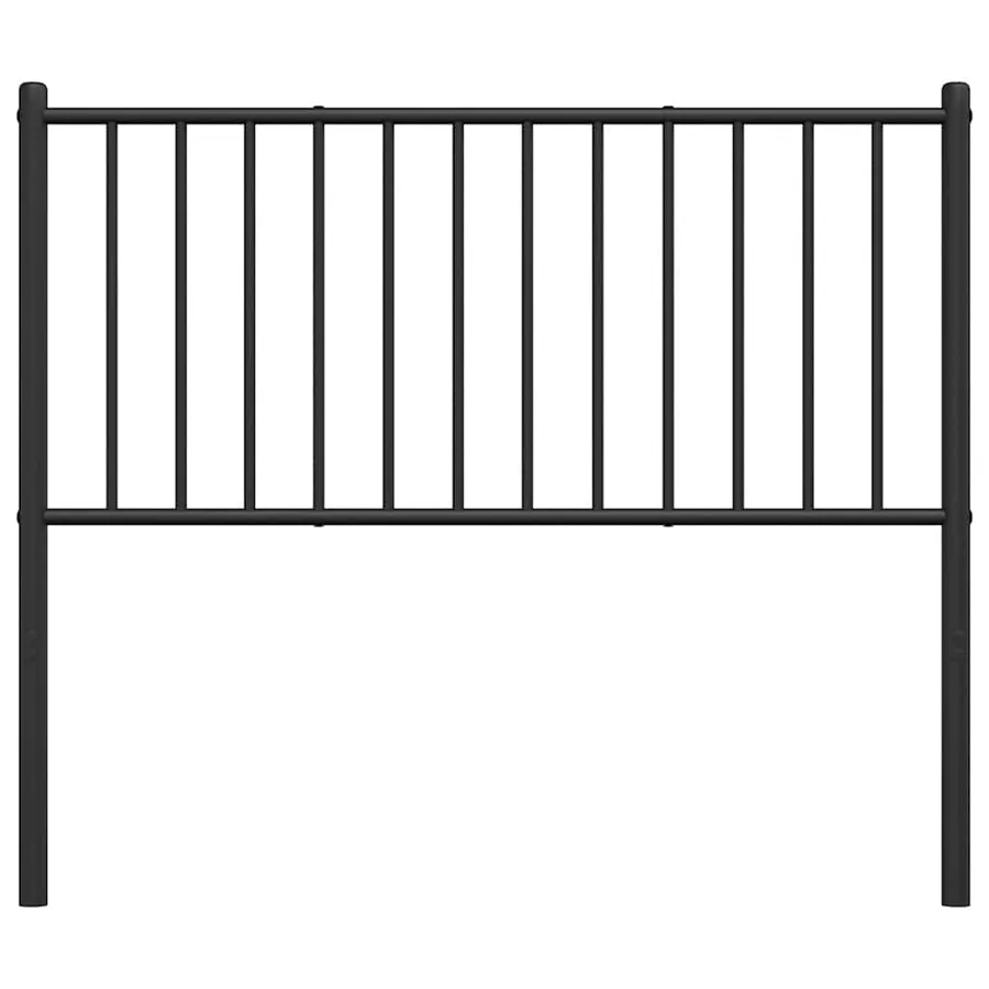 Tête de lit de remplacement métal noir 100 cm - 6