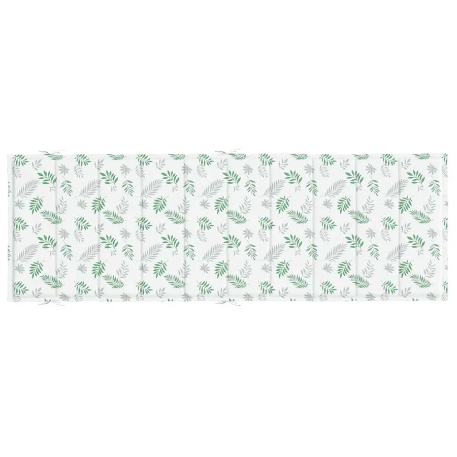 Coussin de chaise longue motif de feuilles tissu oxford - 6