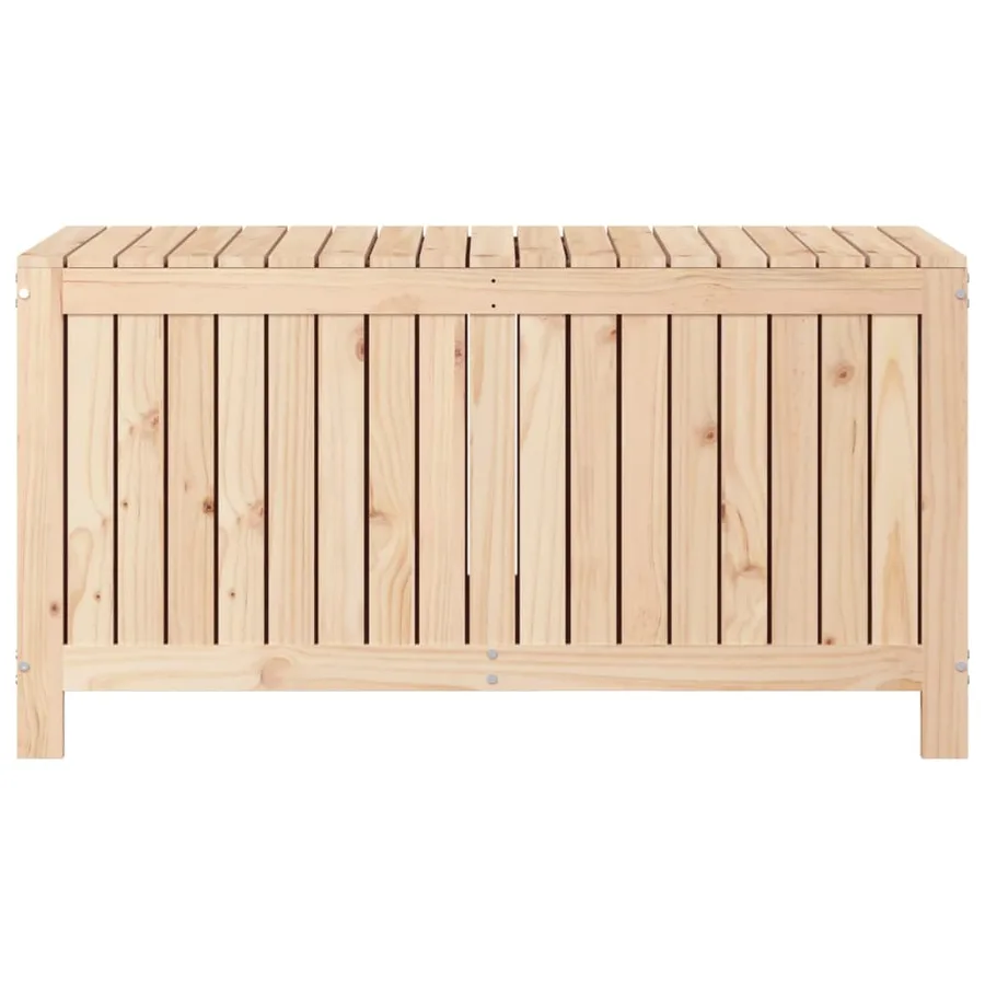 Boîte de rangement de jardin 121x55x64 cm Bois massif de pin - 6