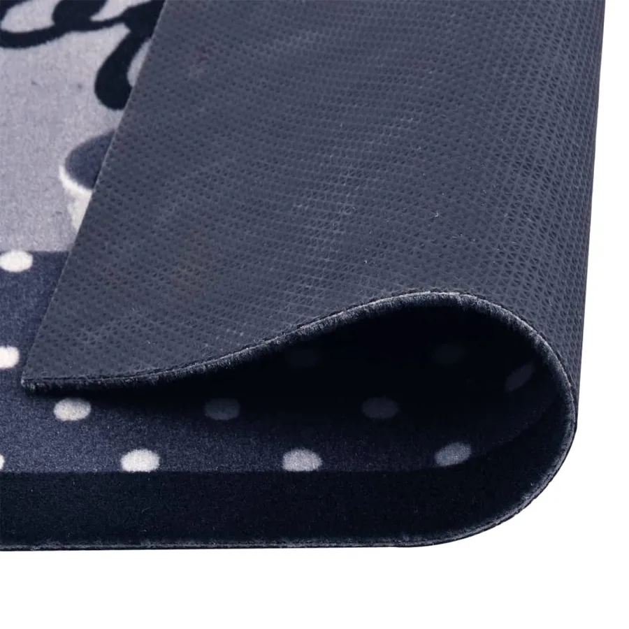 Tapis de cuisine lavable Bleu café 60x300 cm - 3