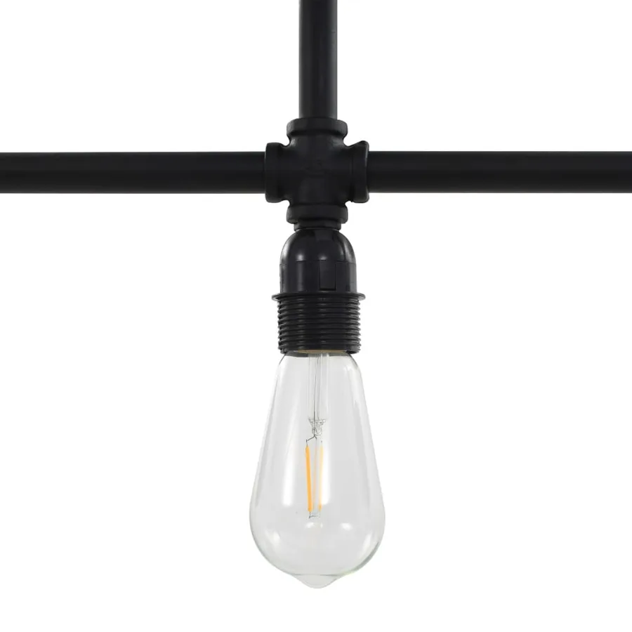 Plafonnier Noir 3 ampoules E27 - 5