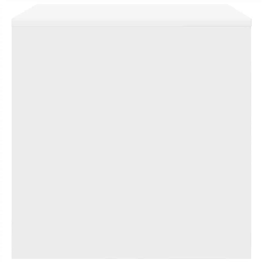 Tables gigognes 3 pcs Blanc Aggloméré - 8