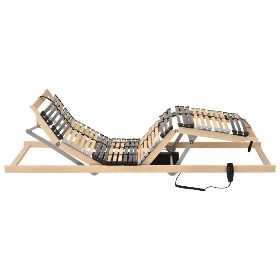 Sommier à lattes électrique sans matelas avec 7 zones 100x200cm - 2