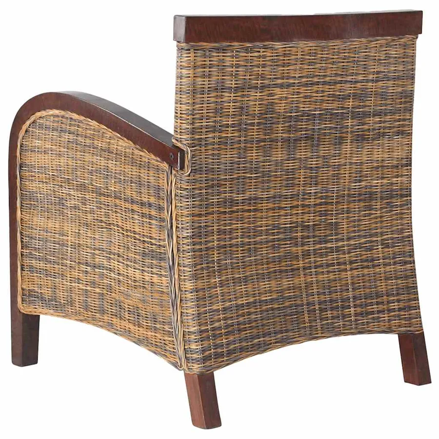 Fauteuil Rotin tissé à la main - 4