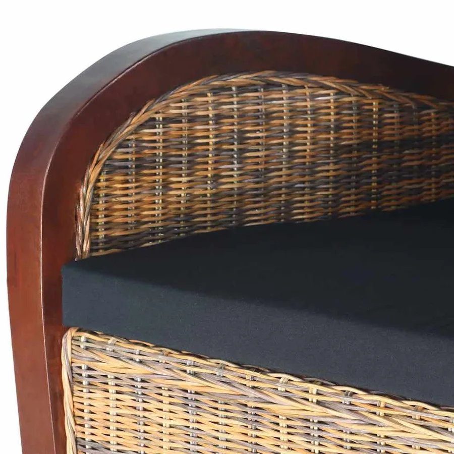 Fauteuil Rotin tissé à la main - 5