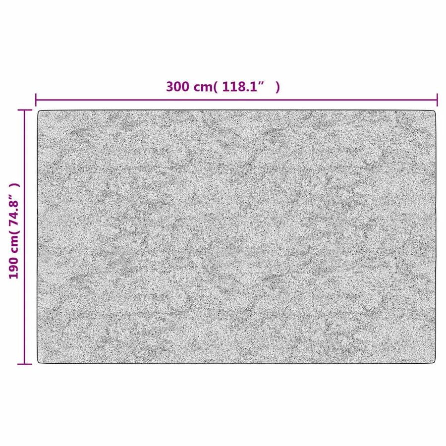 Tapis lavable 190x300 cm multicolore - 6