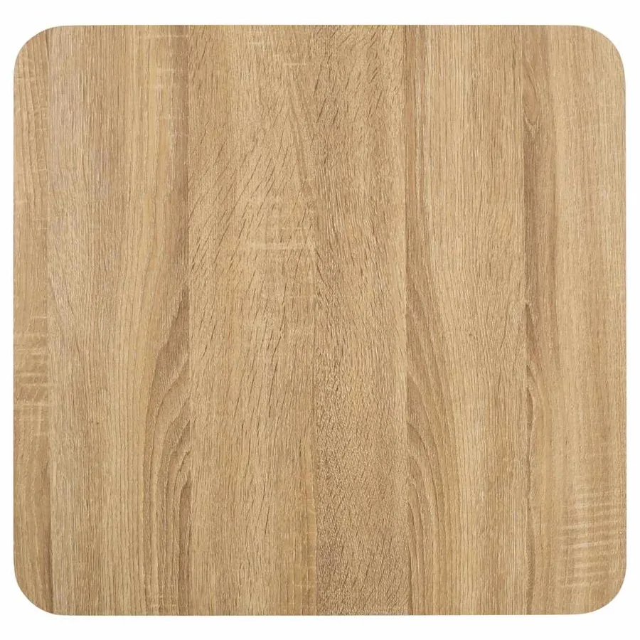 Table de bistro Marron clair 50x50 cm MDF - 4