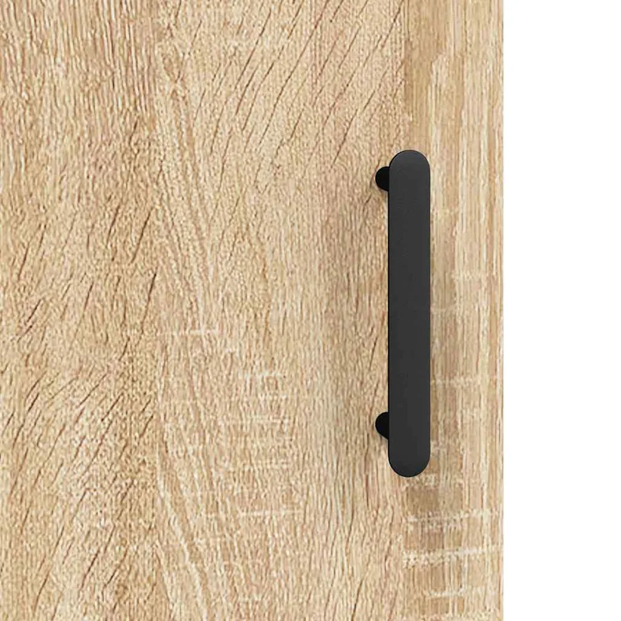 Buffet haut Chêne sonoma 69,5x34x180 cm Bois d'ingénierie - 11