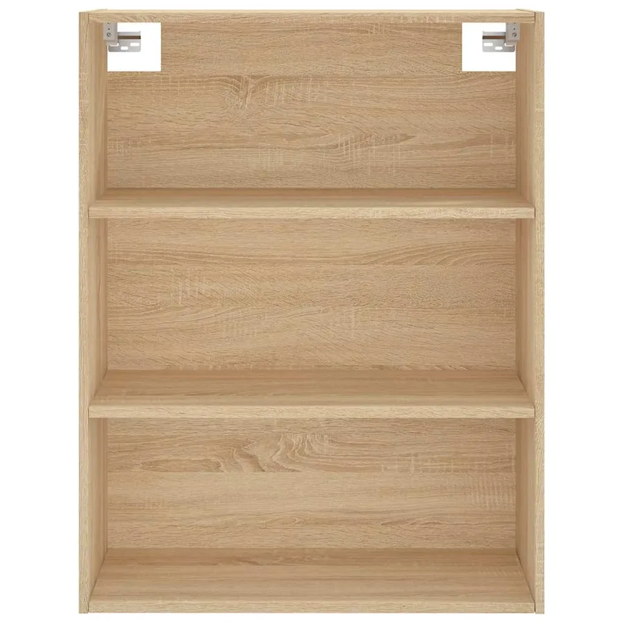 Buffet haut Chêne sonoma 69,5x34x180 cm Bois d'ingénierie - 6