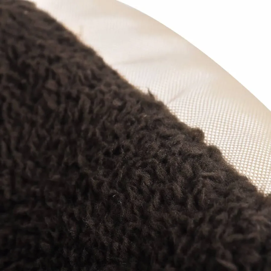 Lit chaud pour chiens avec coussin rembourrée L - 4