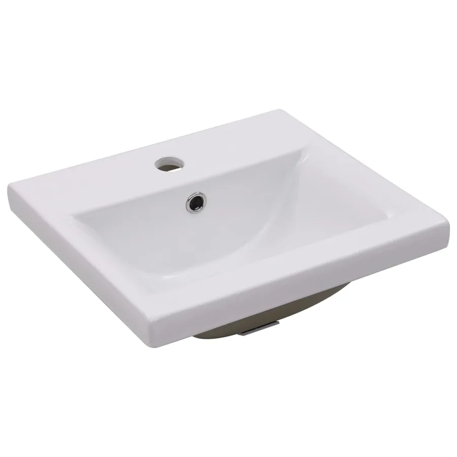 Ensemble de meubles de salle de bain Blanc Aggloméré - 13