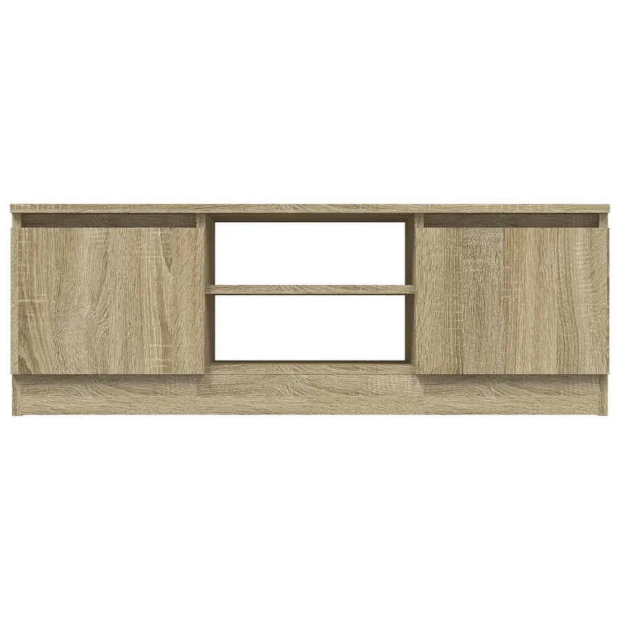 Meuble TV avec porte Chêne sonoma 102x30x36 cm - 5