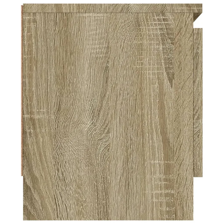 Meuble TV avec porte Chêne sonoma 102x30x36 cm - 7