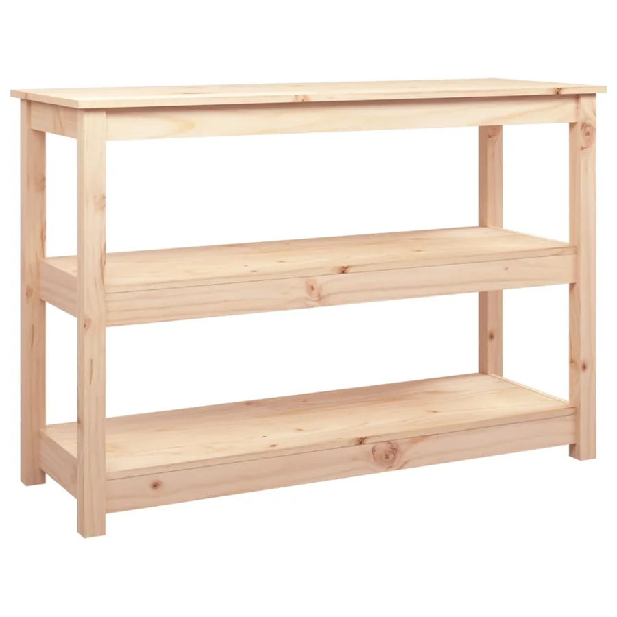 Table console 110x40x74 cm Bois massif de pin - 2