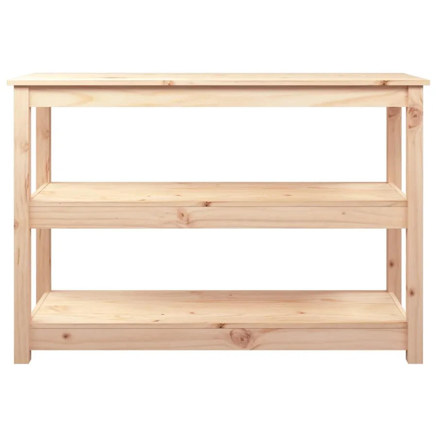 Table console 110x40x74 cm Bois massif de pin - 5