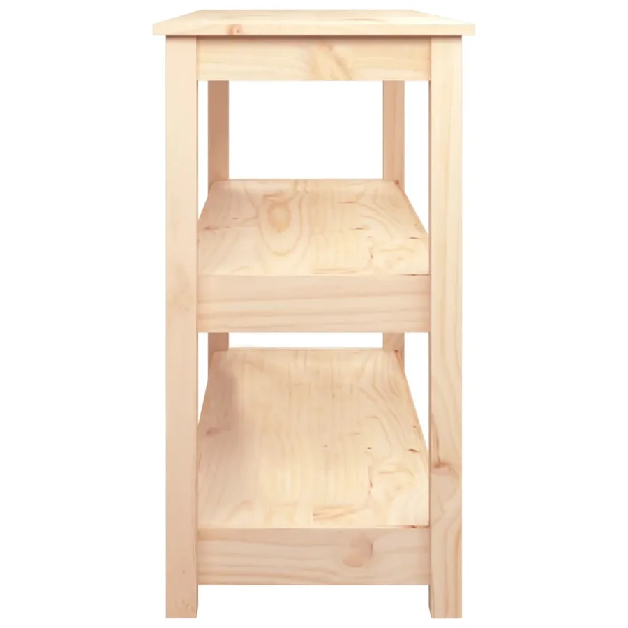 Table console 110x40x74 cm Bois massif de pin - 6