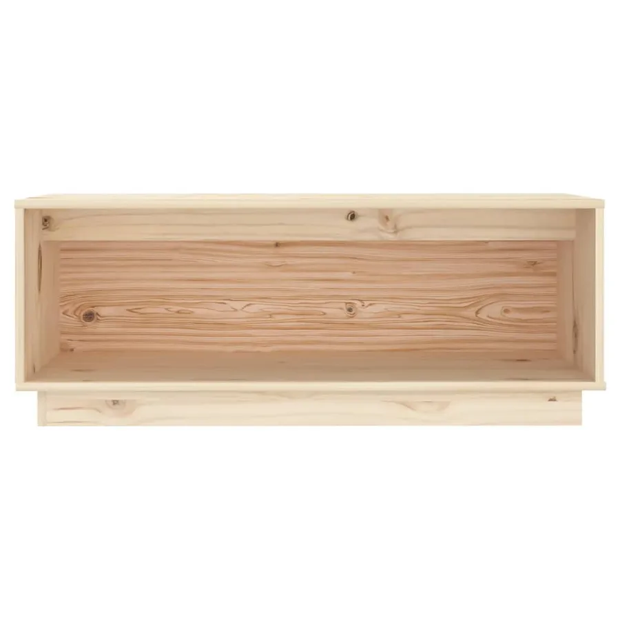 Meuble TV 90x35x35 cm Bois de pin massif - 3