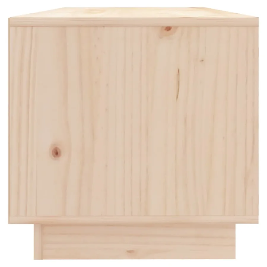 Meuble TV 90x35x35 cm Bois de pin massif - 4