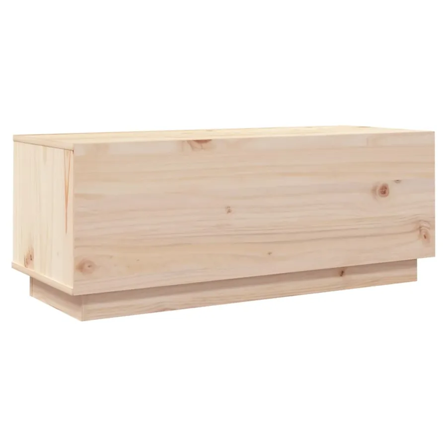 Meuble TV 90x35x35 cm Bois de pin massif - 5