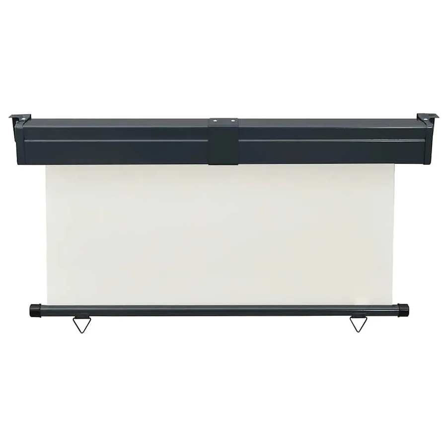 Auvent latéral de balcon 145x250 cm Crème - 4