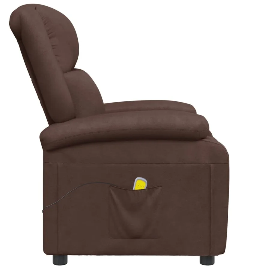 Fauteuil de massage Marron Similicuir - 4