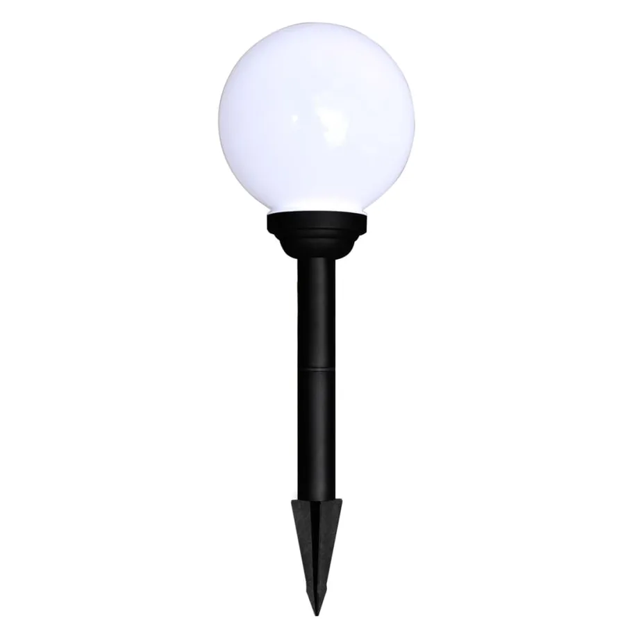 8 pcs Lampes d'allée d'extérieur à LED 15 cm et piquet au sol - 5