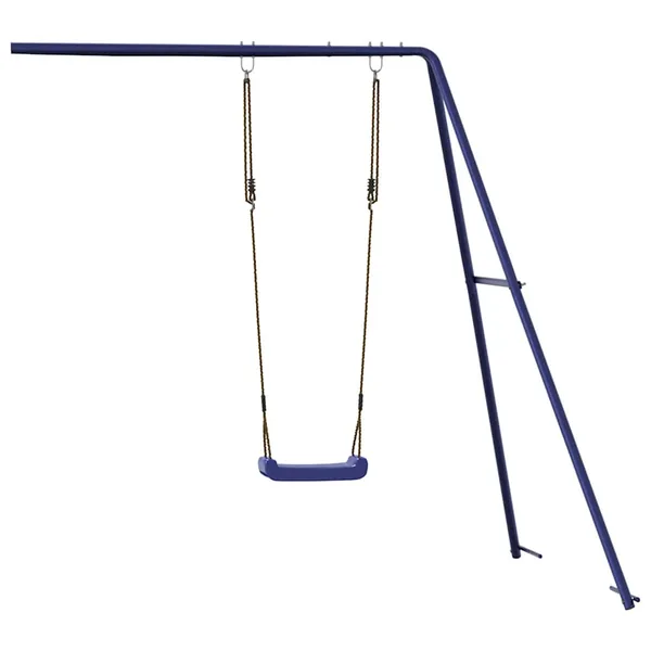 Balançoire de jeu bleu 194x185x188 cm polypropylène